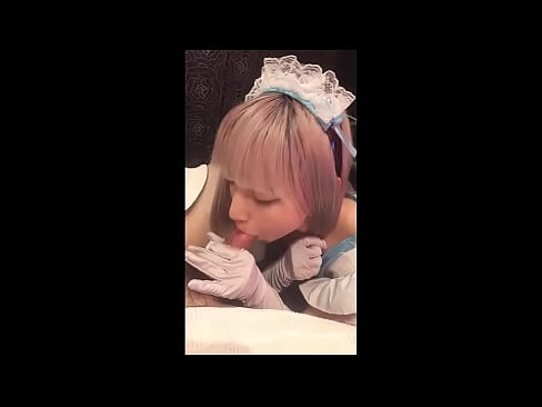 ❤️ Idol Japaneaidd [mayuka], gwisg morwyn Ffrengig, rhan 1, blowjob a jerk i ffwrdd gyda eli ❤ Fideo porn wrthon ni ☑