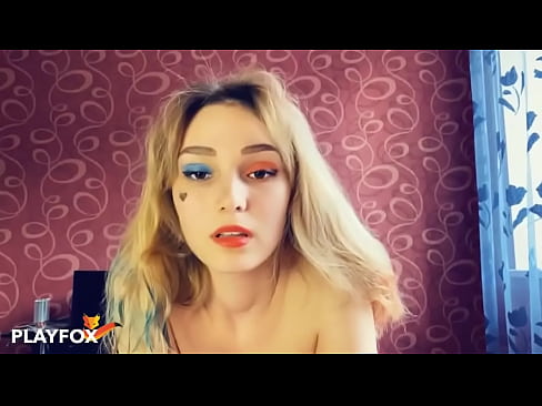 ❤️ Rhoddodd sbectol rhith-realiti hud rhyw gyda Harley Quinn i mi ❤ Fideo porn wrthon ni ☑